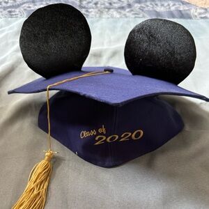 Disney 2020 Graduation Cap with Ears and Tassel